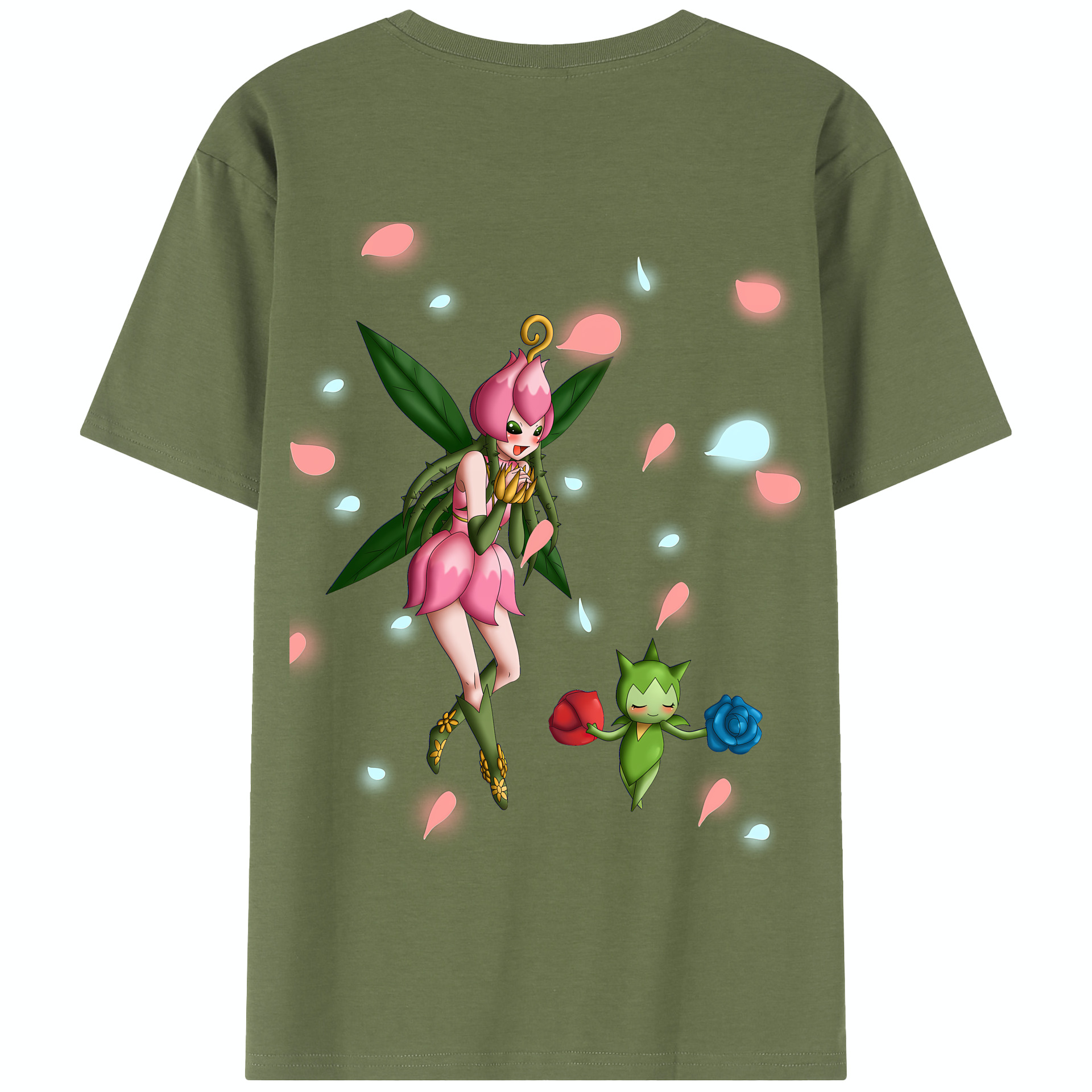 （画像用） Digimon デジタルモンスター/デジモン 綿100％半袖Tシャツ（背面プリント）